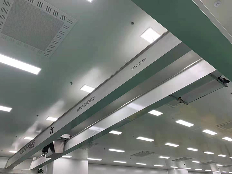 碳化硅实验室无尘式起重机